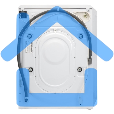 Стиральная машина Indesit BWSA 6109 WWV RU белый, загрузка фронтальная 6 кг, 1000 об/мин, класс: A-6