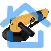 Пневматическая углошлифовальная машина AG125, 11000 об/мин, 125 мм, 186 л/мин Denzel