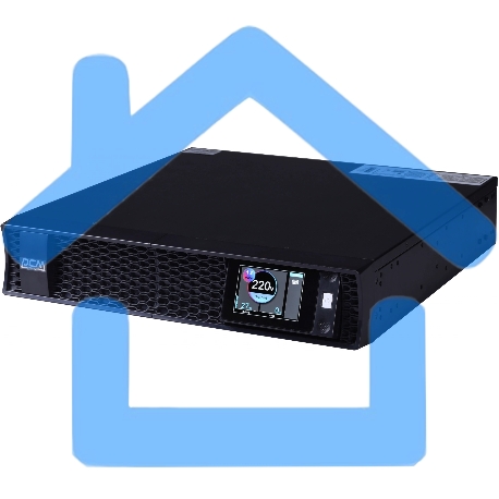 Источник бесперебойного питания Powercom Next, On-Line, 1000VA/1000W, Rack/Tower, 8*IEC320-C13, LCD, Serial+USB, SmartSlot, подкл. доп. Батарей (2027157)-13