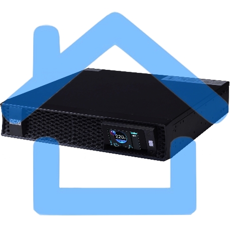 Источник бесперебойного питания Powercom Next, On-Line, 1000VA/1000W, Rack/Tower, 8*IEC320-C13, LCD, Serial+USB, SmartSlot, подкл. доп. Батарей (2027157)-12