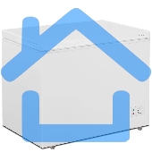 Морозильный ларь Бирюса Б-260KX белый, 240л