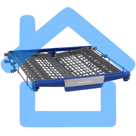 Посудомоечная машина Maunfeld MWF60331S Inverter, нержавеющая сталь, 59.8 см, 14 компл., 42 дБ, класс A+++-14