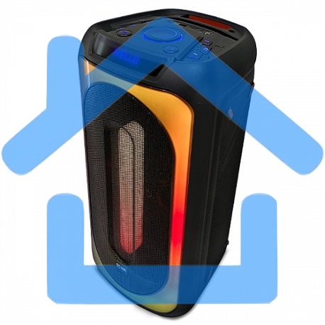 Портативная акустика BQ PBS1006 черный 25 Вт