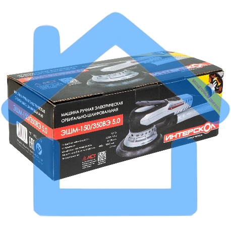 Машина шлифовальная эксцентриковая 800.1.1.70 INTERSKOL-3