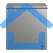 Морозильный ларь Willmark CF-270IDG, серый, 198 л