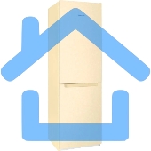 Холодильник Nordfrost NRB 152 ME бежевый мрамор двухкамерный 205/115 л морозилка снизу, капельная система