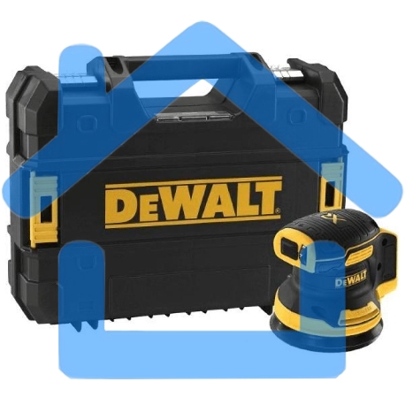 Эксцентриковая шлифмашина DeWalt DCW210NT-XJ D125мм аккум. жестк.кейс-1