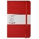 Блокнот Moleskine CLASSIC QP061R Large 130х210мм, 240 страниц, клетка, твердая обложка, фиксирующая резинка, красный