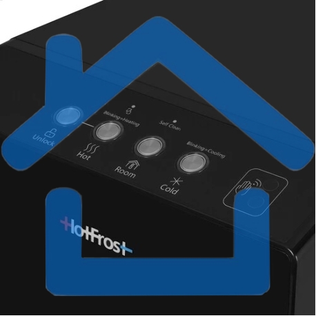 Кулер Hotfrost V450 AMI напольный компрессорный черный-3