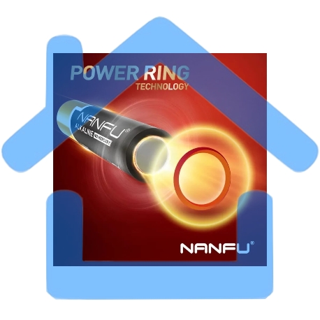 Батарейка Nanfu AA (4шт.) (LR6 4B)-1