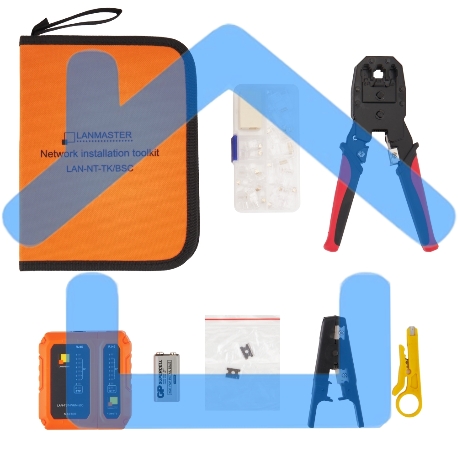 Набор инструментов Lanmaster СКС Basic LAN-NT-TK/BSC для инсталлятора