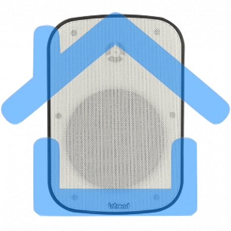 Акустическая система INTREND ITSPK-650WWT-W двухполосная, корпусная: 6.5