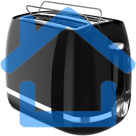 Тостер BQ T1711, 900Вт, черный-2