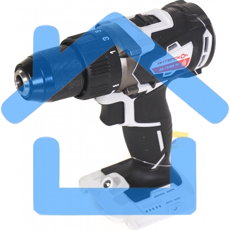 Дрель-шуруповерт аккумуляторная INTERSKOL DA-13/36V 70-1