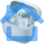 Наушники беспроводные Redmi Buds 6 Lite синий M2349E1