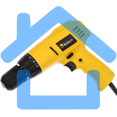 Дрель-шуруповерт Kolner KED 240 V, Сетевой, 240Вт