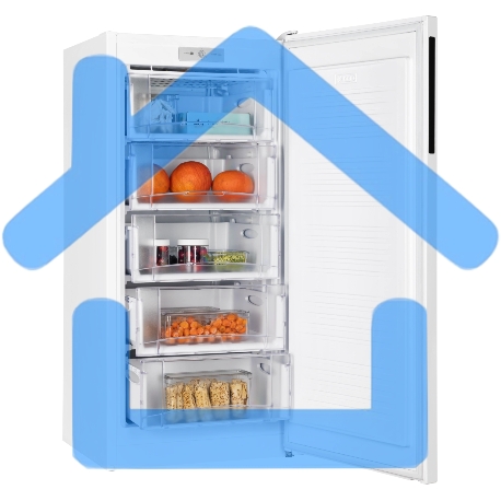 Морозильная камера NordFrost DF 263 WAP белый, 150л, 5 ящиков-11