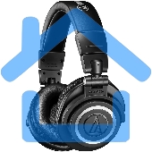 Гарнитура мониторные Audio-Technica ATH-M50XBT2 1.2м черный беспроводные bluetooth оголовье