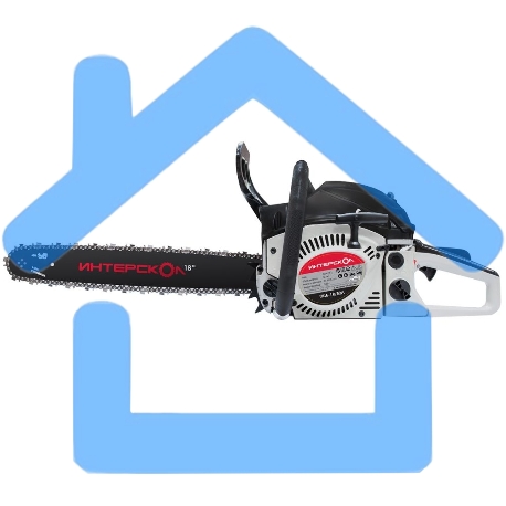 Бензопила Интерскол ПЦБ-18/52Л 2400Вт 3.3л.с. дл.шины:18