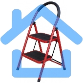 Стремянка ТЕХПРОМ SW-S002S 2 ступени