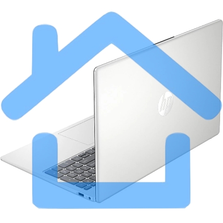 Ноутбук HP 15-fc0164nia Ryzen 5 7520U 16Gb SSD 512Gb AMD Radeon Graphics 610M 15.6