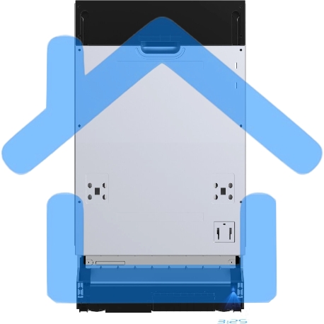 Встраиваемая посудомоечная машина Бирюса DWB-410/5, черный, 44.8 см, 10 компл., 42 дБ, класс A+++-1