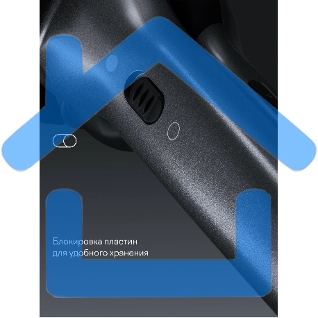 Стайлер для укладки волос Tuvio HSW2011, темный металлик-6