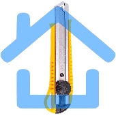 Нож канцелярский Deli E2044, ширина лезвия 18 мм, фиксатор усиленный сталь ассорти, блистер