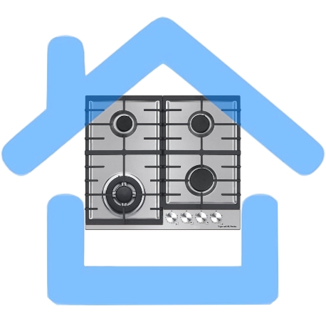 Газовая варочная панель Zigmund & Shtain G 20.6 S нержавеющая сталь-8