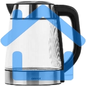 Чайник Centek CT-0013 стекло, 2200 Вт, 1.8 л, серебристый