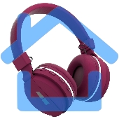 Наушники беспроводные накладные MORE CHOICE (4610196401053) HW15 Cherry