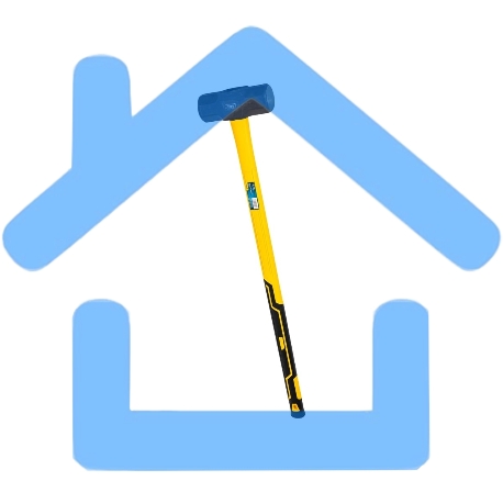 Кувалда Deli DL6913 4500гр Рукоятка из высокопрочного стекловолокна