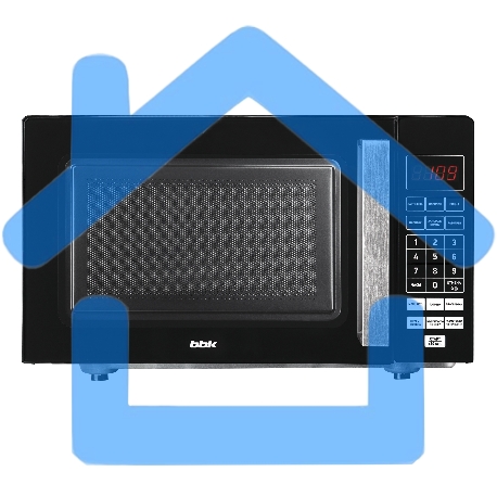 Микроволновая печь BBK 20MWS-779S/B черный, 20 л, 700 Вт, переключатели - сенсор-4