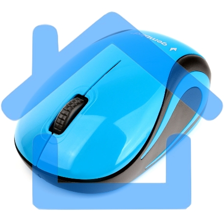 Мышь беспроводная Gembird MUSW-620 синий, 1200 dpi, радиоканал, USB, кнопки - 3-2