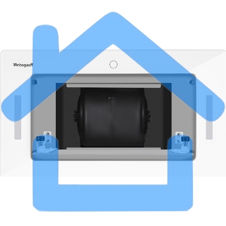 Вытяжка встраиваемая Weissgauff Aura 850 WH белый, 52 см, 850 куб. м/ч, 49 дБ-3