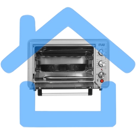 Мини печь MIU MO-40002KS (серая)-1