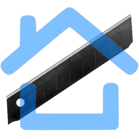 Лезвия Denzel 18 мм, сталь SK4 - 0,5 мм, супер острые, 5 штук-2