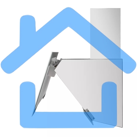 Вытяжка наклонная DeLonghi Linea 608 BB белый, 60 см, 850 куб. м/ч, 63 дБ-8