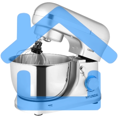 Миксер планетарный Hyundai HYM-S6551 1300Вт серебристый-5