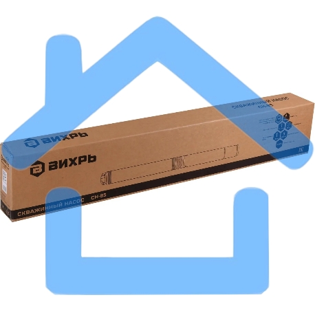 Скважинный насос Вихрь СН-85 (d.75 mm, кабель 50м) 68/3/27-1