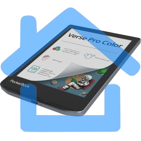 Электронная книга PocketBook 634 Verse Pro Color Stormy Sea (PB634K3-1-WW)-1