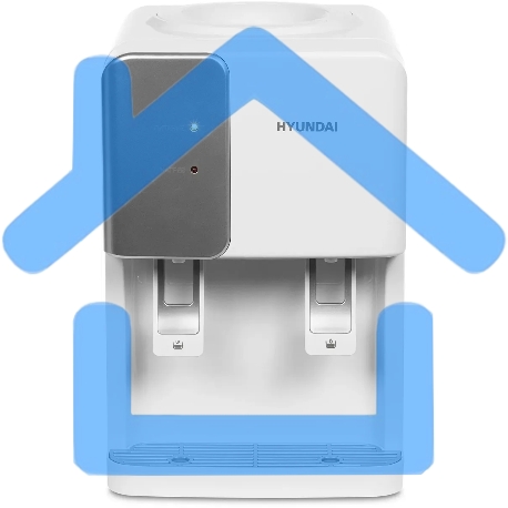 Кулер Hyundai H-WD115E настольный белый