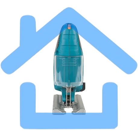 Лобзик Makita 4329K 450Вт 3100ходов/мин от электросети-1