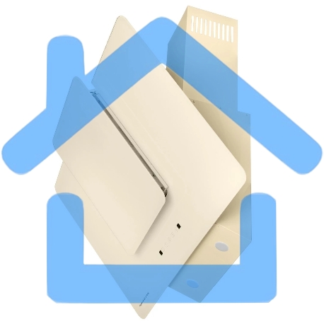 Вытяжка каминная Zigmund & Shtain K 150.9 X бежевый, 90 см, 1100 куб. м/ч, 65 дБ-2