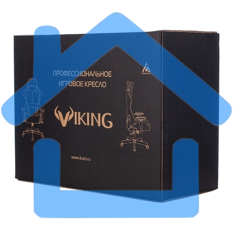 Кресло игровое Бюрократ VIKING 7 KNIGHT B FABRIC черный текстиль/эко.кожа крестовина металл/пластик-46
