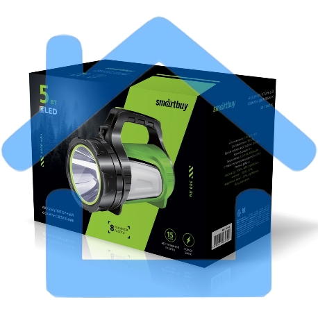 Фонарь Smartbuy (SBF-502-K) черный-1