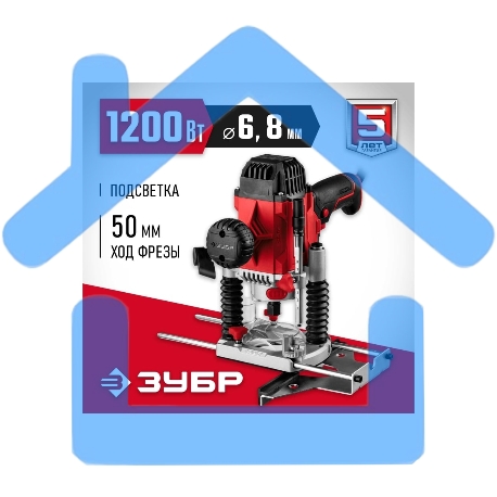 Фрезер ЗУБР ФМР-1200 универсальный 1200 Вт.-1