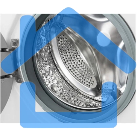 Стиральная машина LG F1296HDS1 белый, загрузка фронтальная 7 кг, 1200 об/мин., класс: А-14