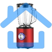 Блендер стационарный Maunfeld MBL.1000CH вишневый, 1000 Вт