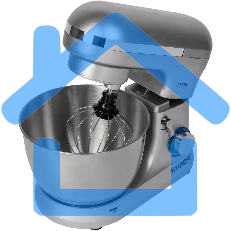 Миксер планетарный Hyundai HYM-S6551 1300Вт серебристый-9